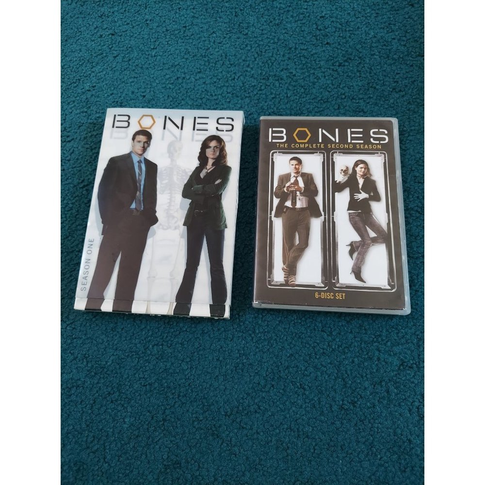 Bones Complete Season 1 & 2 (DVD, 2005, 20th Century Fox)